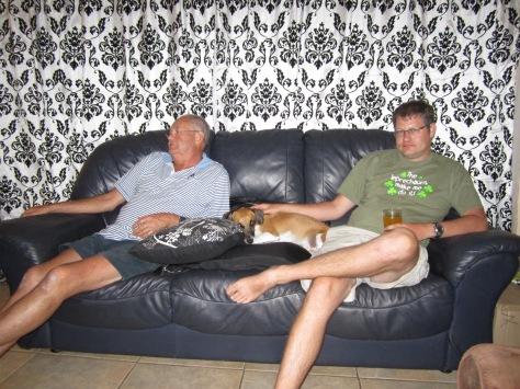 Boys on the couch