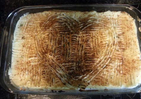 Scottage Pie is cottage pie made by a Scottish person